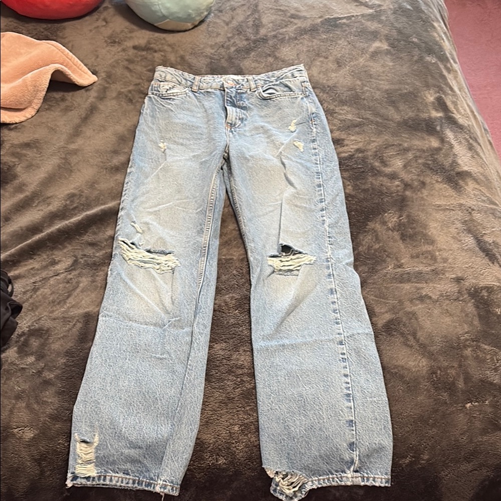 Zara distressed Denim Jeans